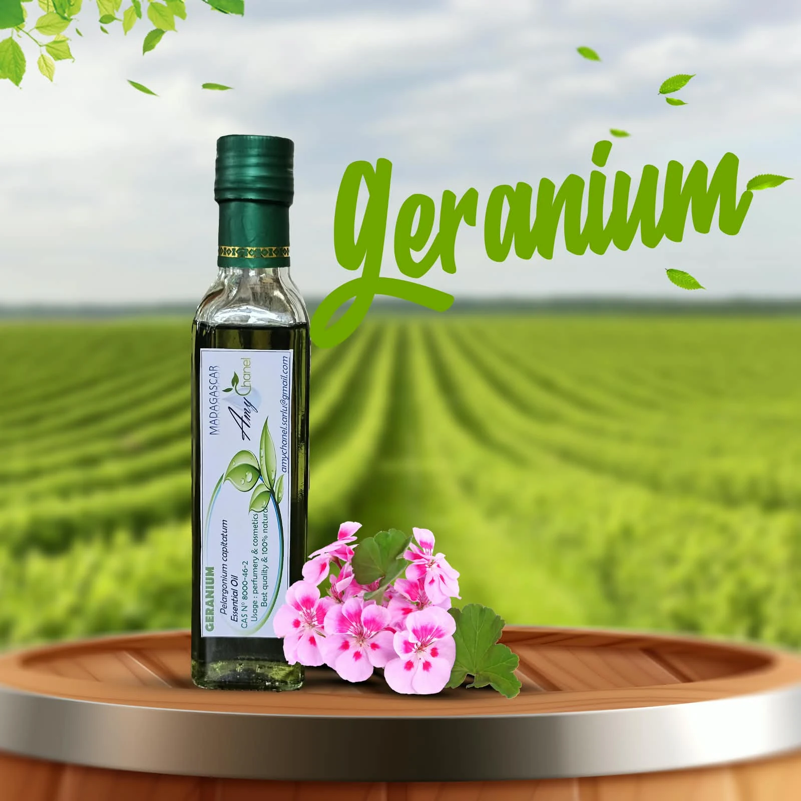 Géranium · flacon Amy Chanel